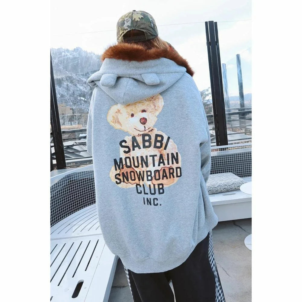 Sabbi Bear With Me Zip Hoodie
