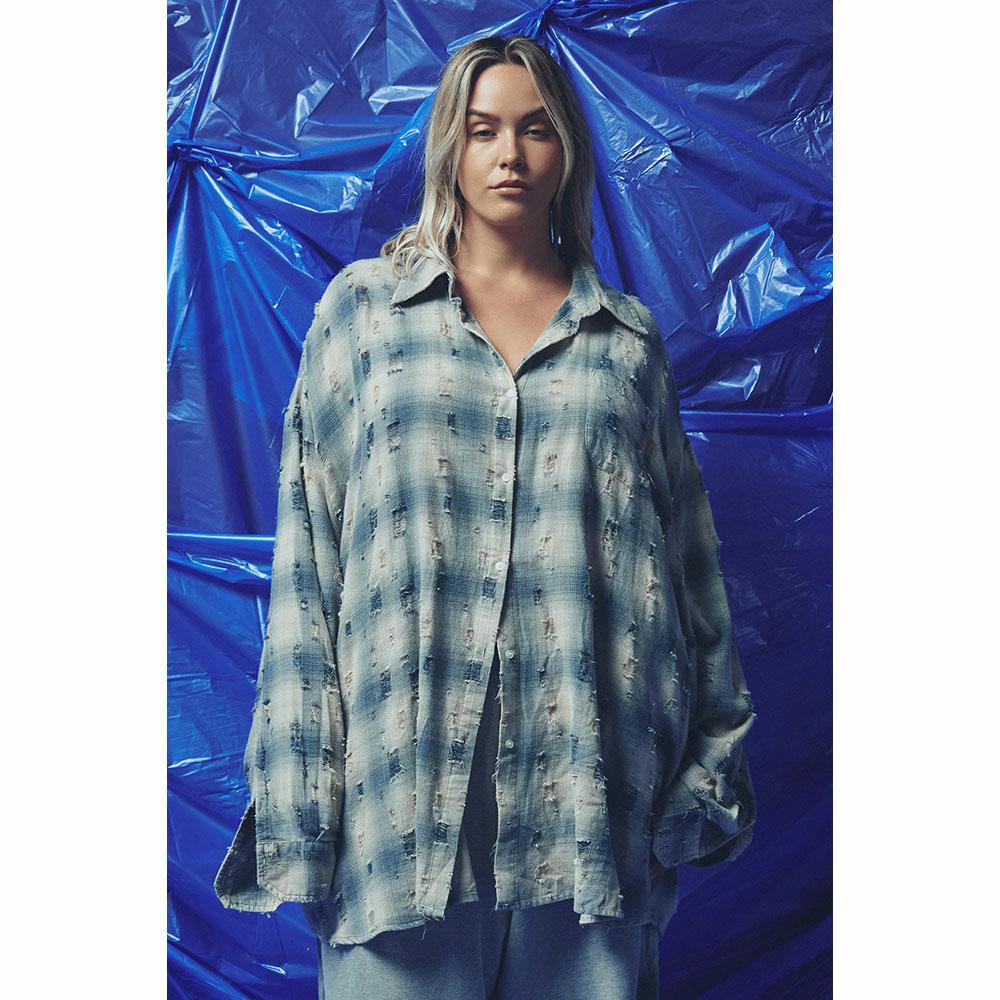 Sabbi Be A Kind Human Oversized Shirt