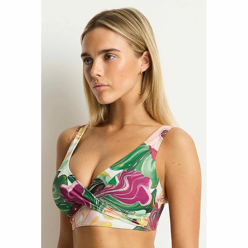Sea Level Australia Abyss Cross Front Multifit Bra