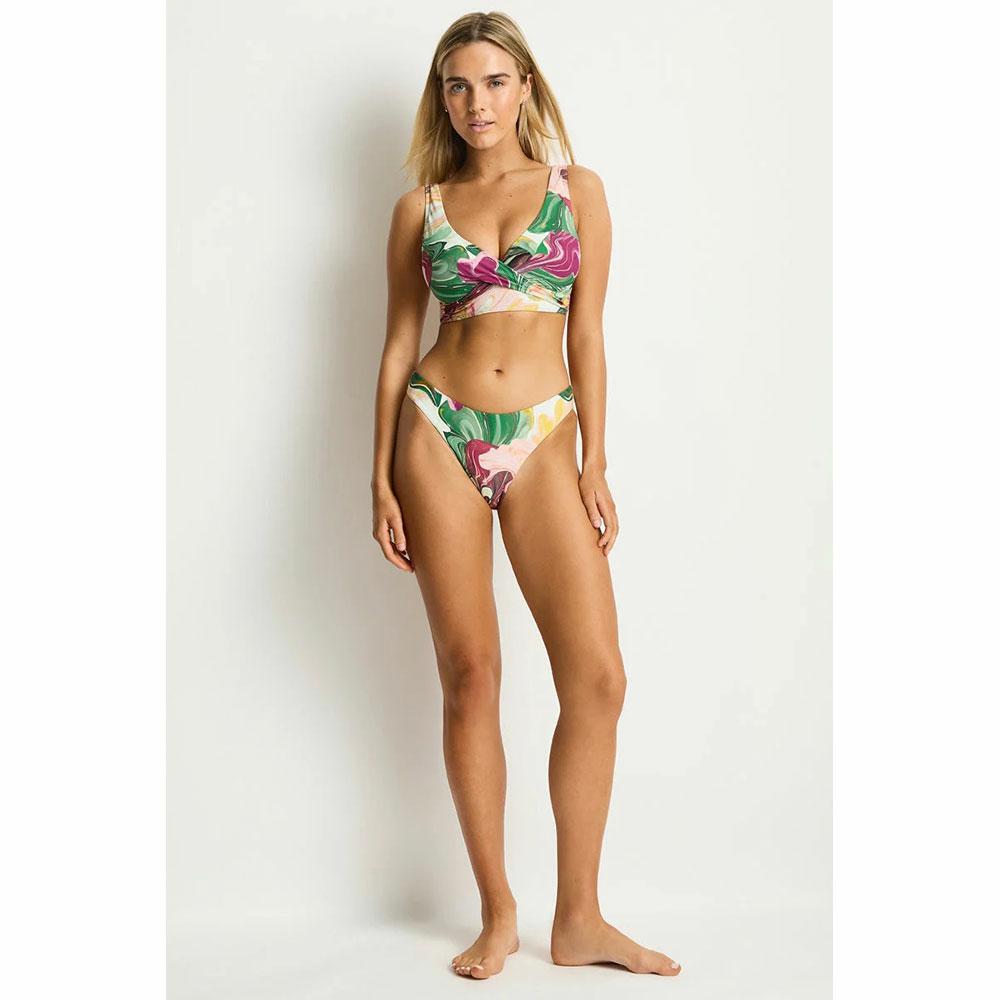 Sea Level Australia Abyss Cross Front Multifit Bra