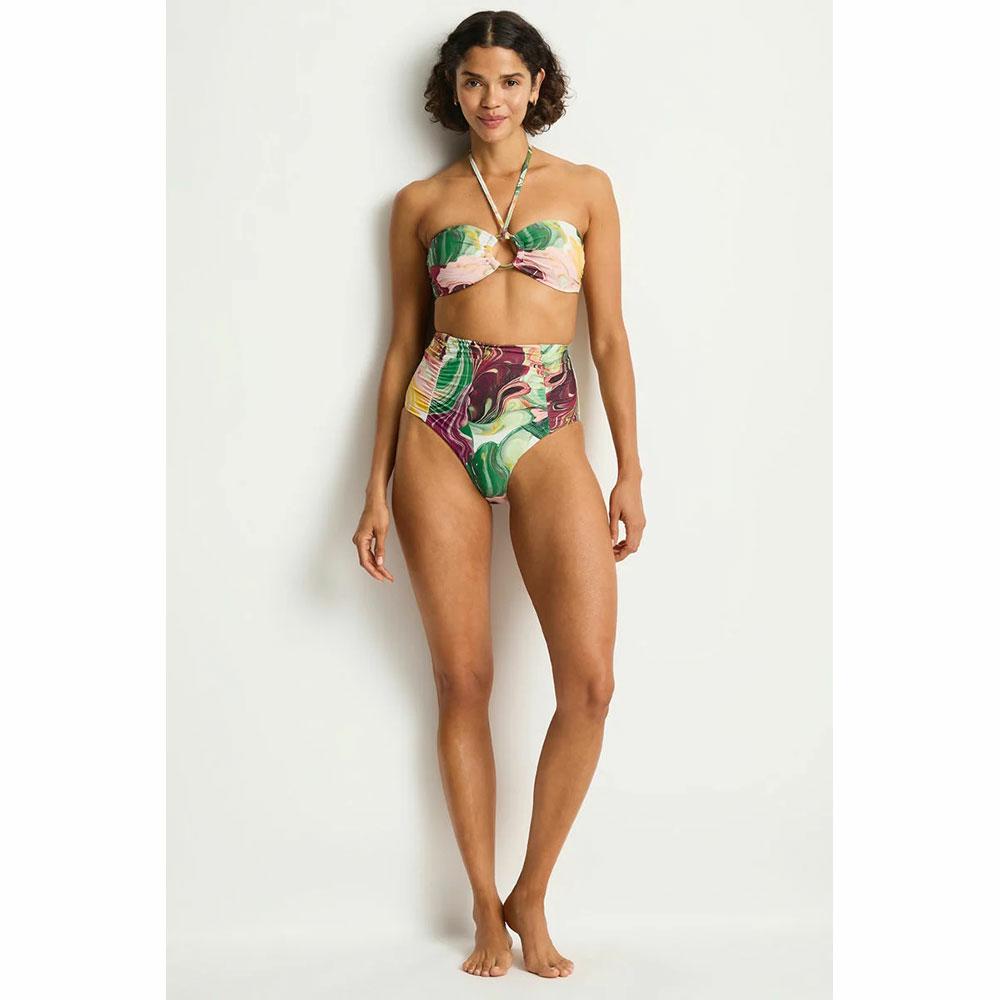 Sea Level Australia Abyss Super High Waist Gathered Pant