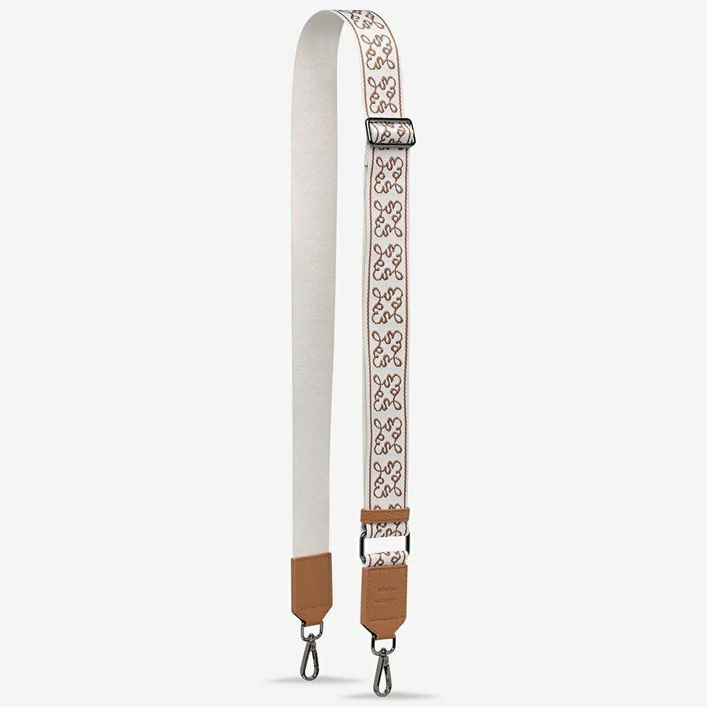 Status Anxiety Jacquard Medium Strap - Camel