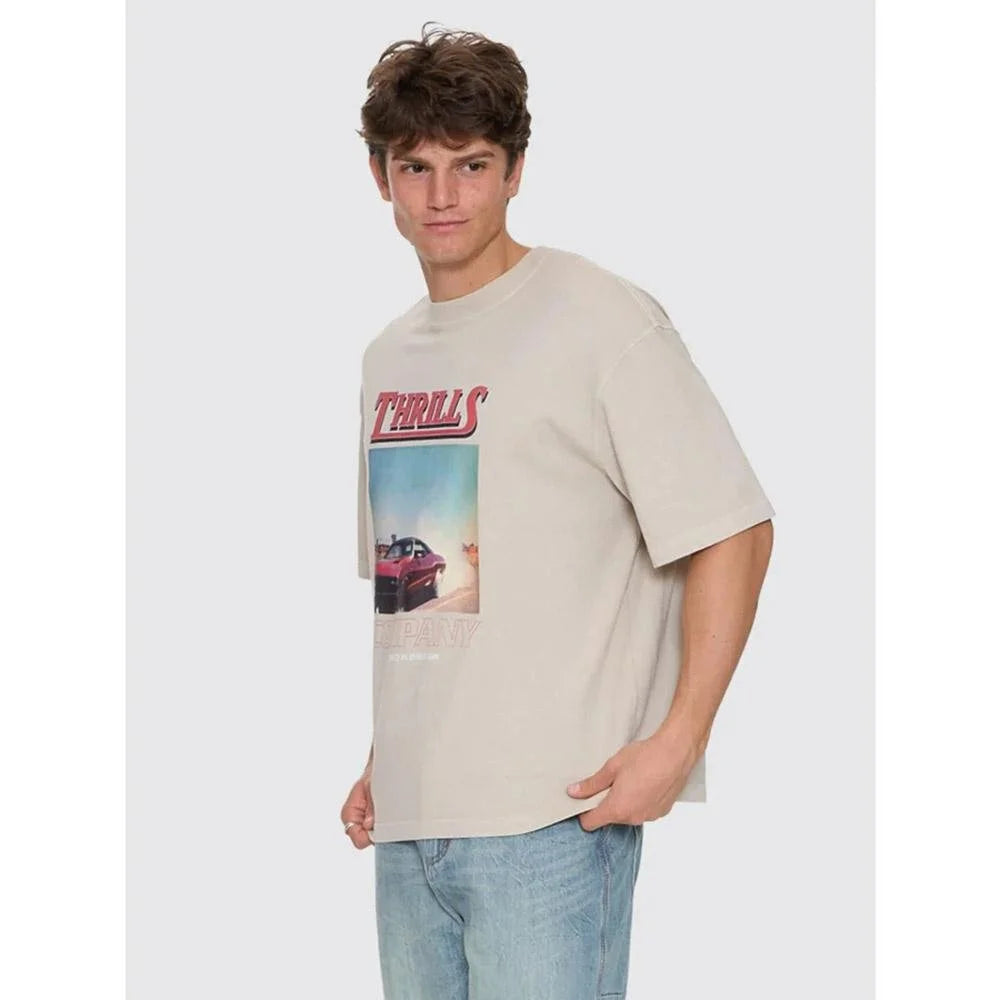 Thrills Skerrt Boxy Oversize Crop Tee