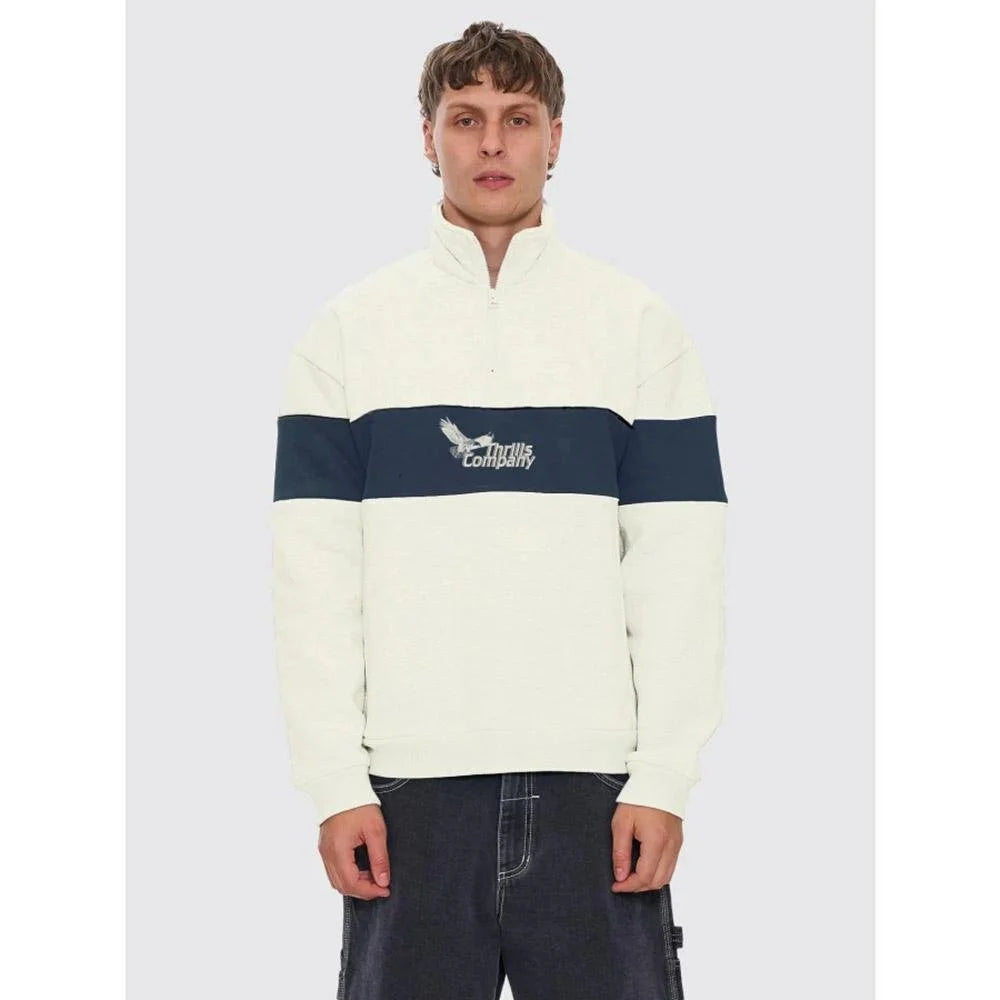 Thrills Between Chaos & Calm Quarter Zip Fleece