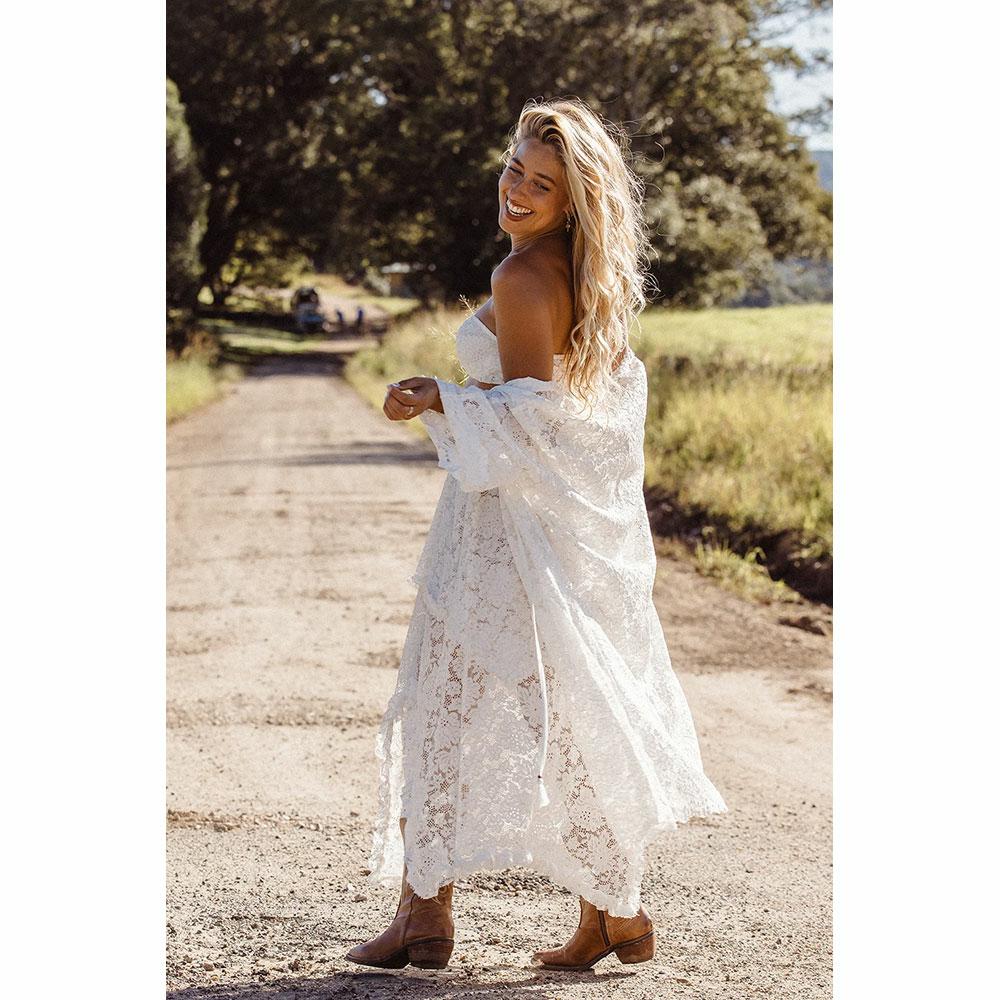Tropical Dream Sundazed Lace Kimono