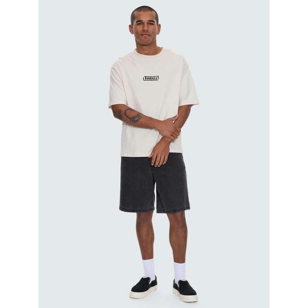 Thrills Calm State Embro Box Fit Cropped Tee