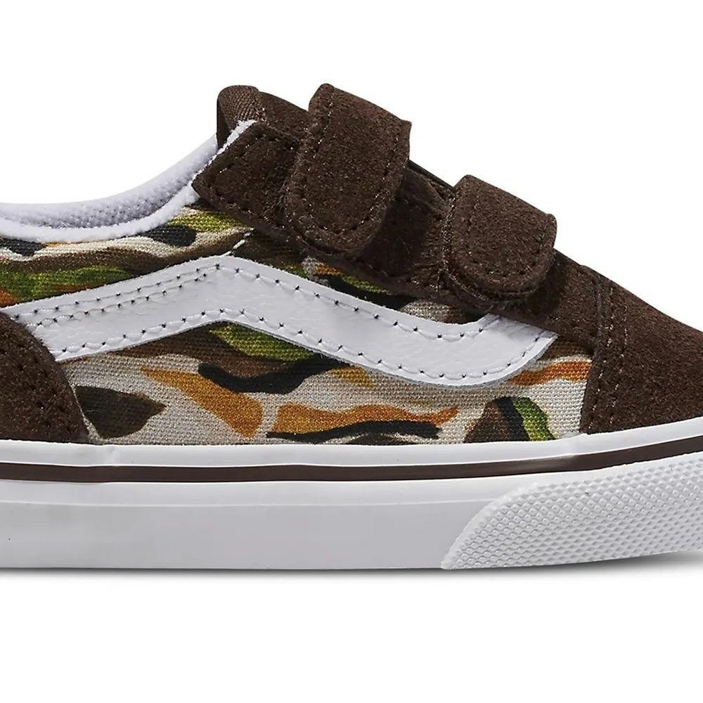Vans Toddlers Old Skool V - Camo Brown/Multi