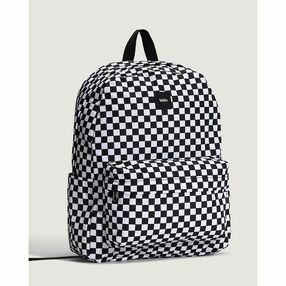 Vans Old Skool Check Backpack - Black/White