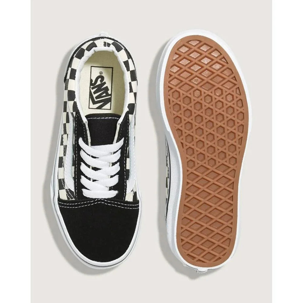 Vans Kids Old Skool - Checkerboard Black/White