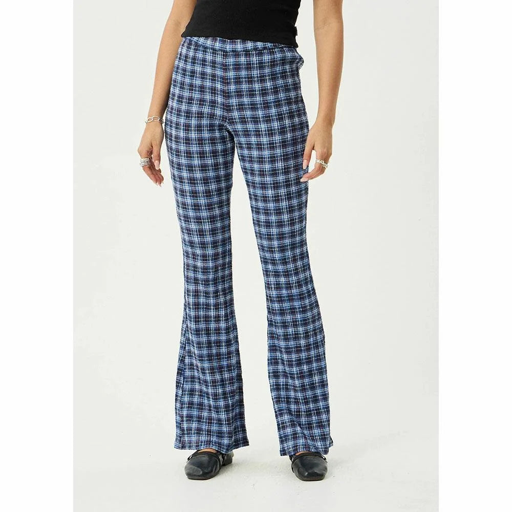 Afends Mountains Seersucker Flare Pant