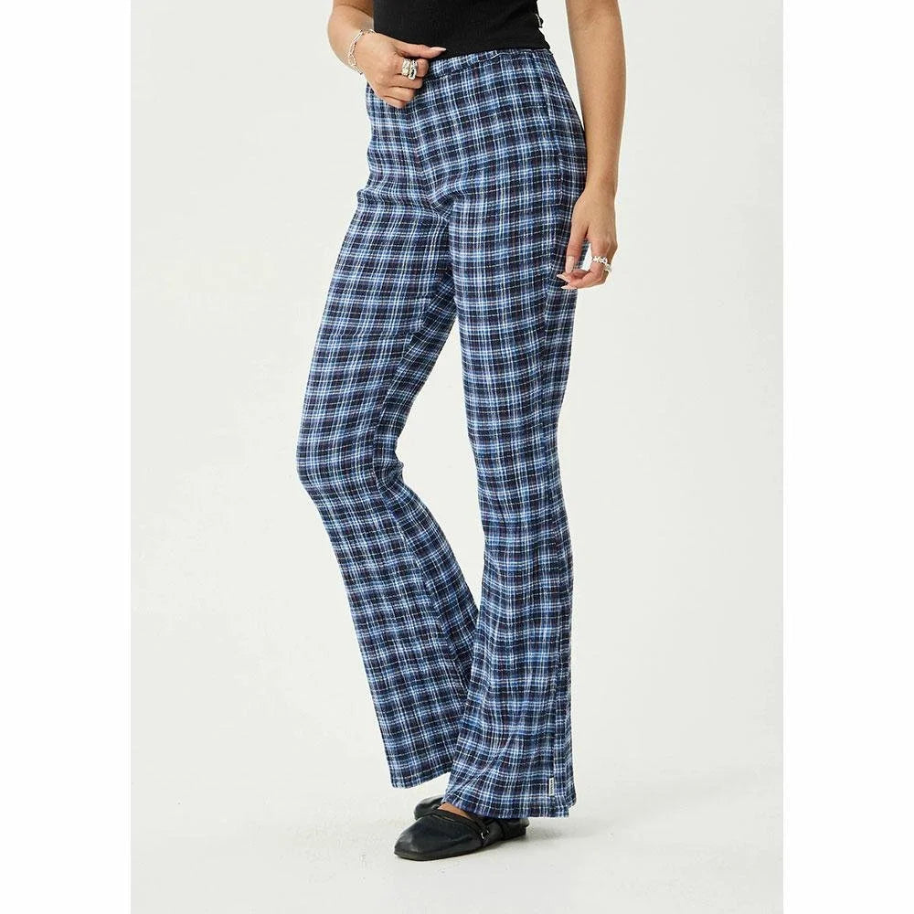Afends Mountains Seersucker Flare Pant