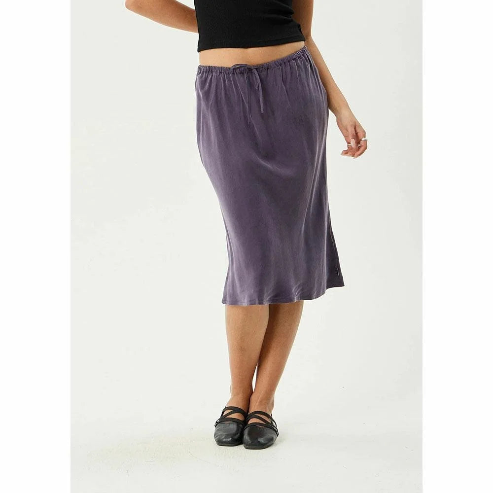 Afends Giselle Cupro Midi Skirt