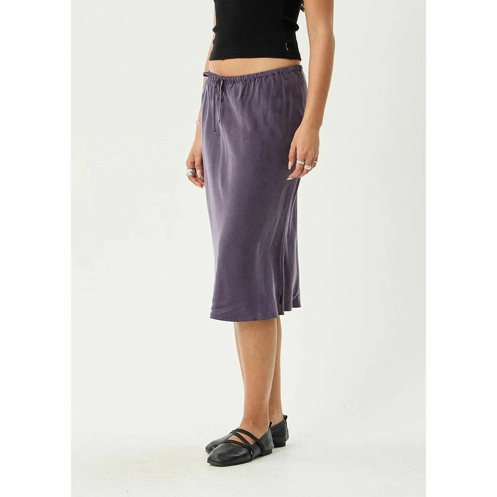 Afends Giselle Cupro Midi Skirt