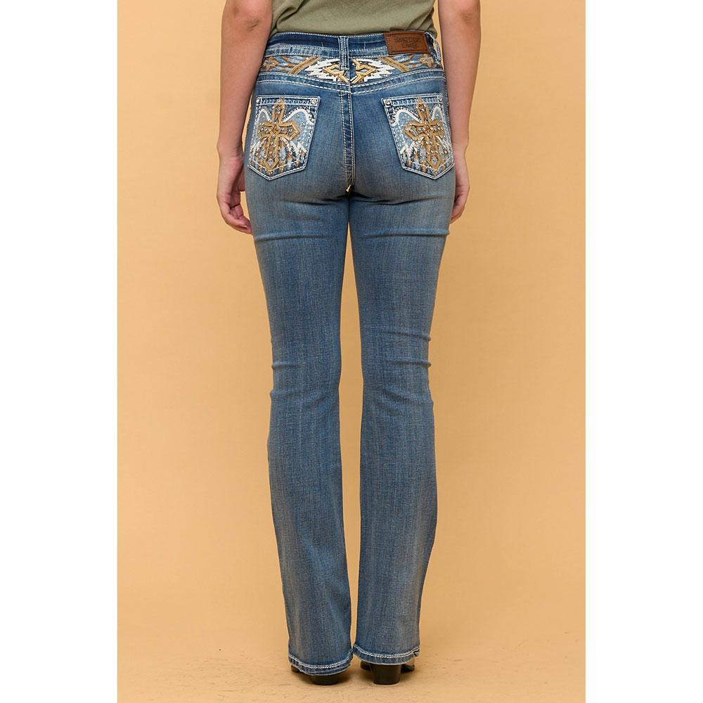 Westfield Eagle Bootcut Bling Stretch Jeans
