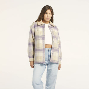 Wrangler Strokes Plaid Coat