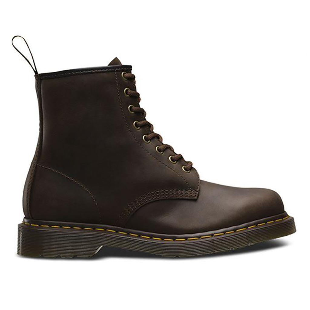 Dr. Martens 1460 Crazy Horse 8 Eye Boot - Gaucho Brown