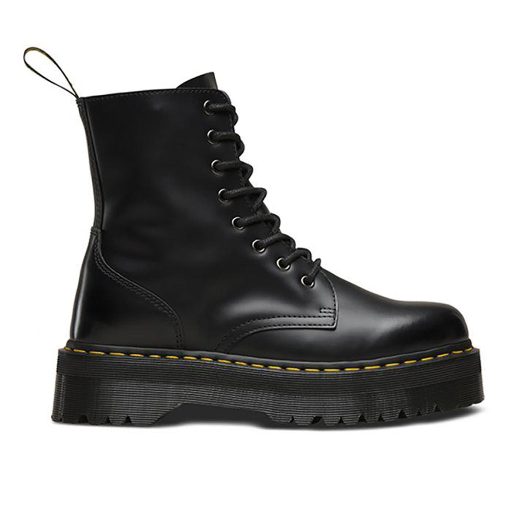 Dr. Martens Jadon 8 Eye Boot - Black Smooth