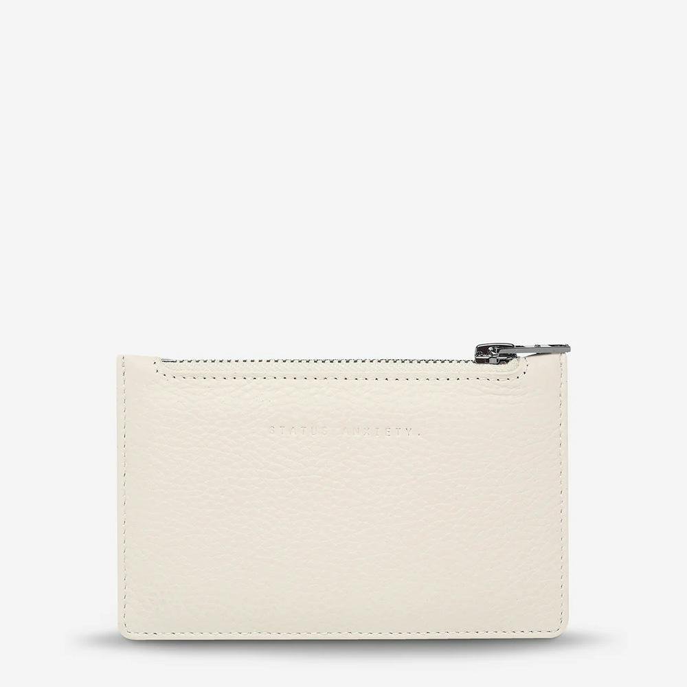Status Anxiety Avoiding Things Wallet - Chalk