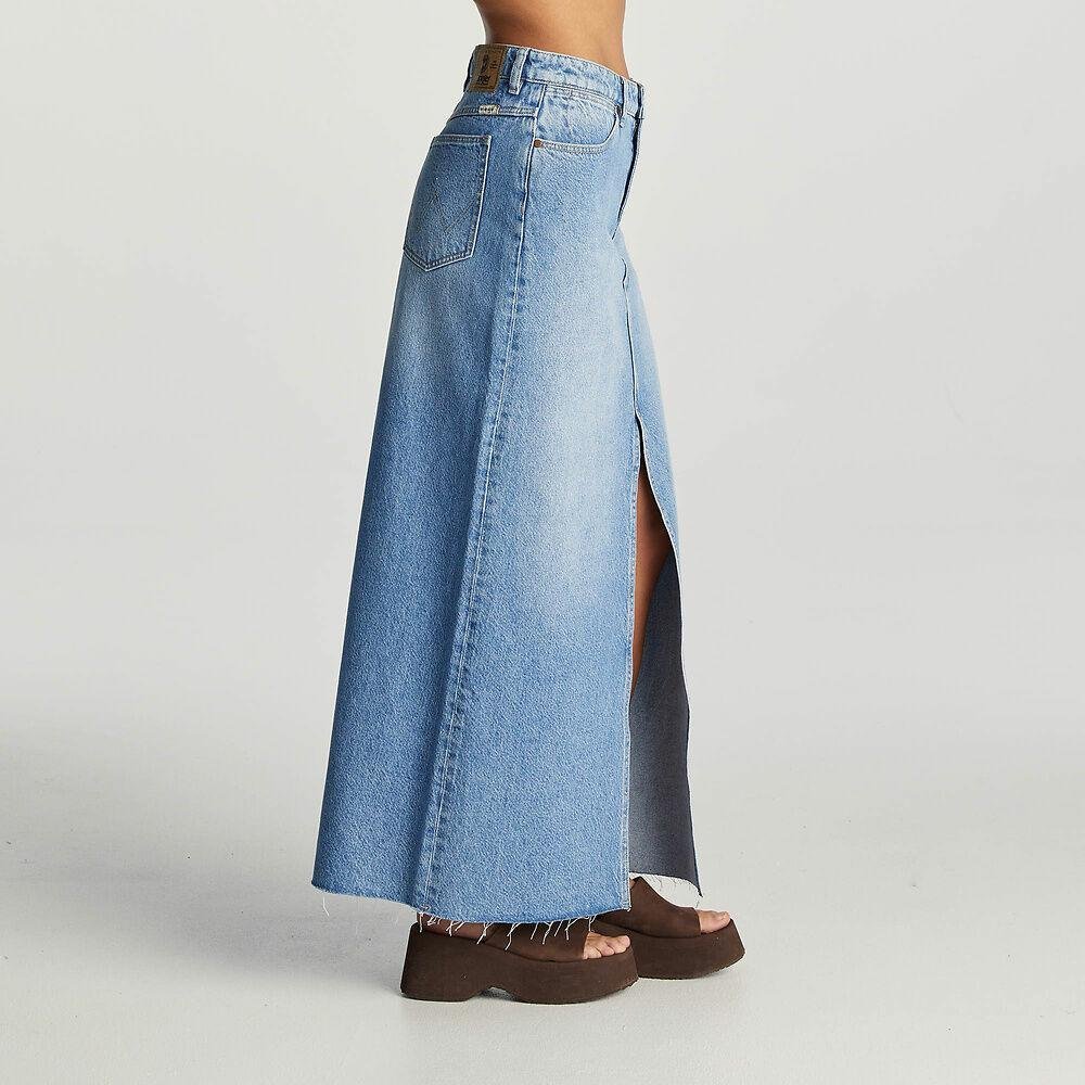Wrangler Mid Repair Maxi Skirt